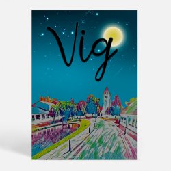 Vig (4560) - Kunstnerisk - By Night
