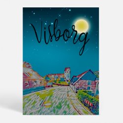 Visborg (9560) - Kunstnerisk - By Night
