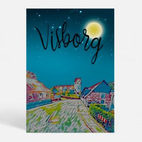 Visborg (9560) - Kunstnerisk - By Night