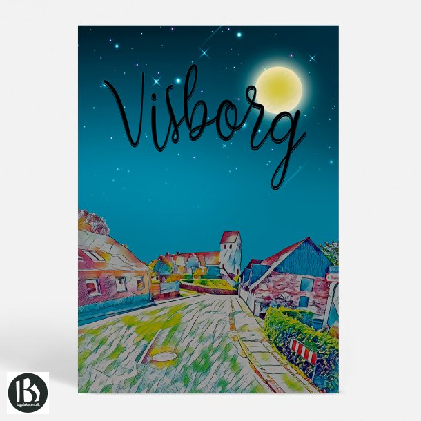 Visborg (9560) - Kunstnerisk - By Night