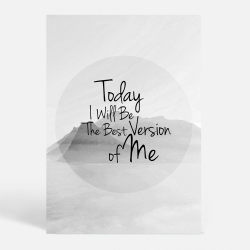 The Best Version of Me - Black - Citater