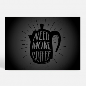 CoffeeCravings - K�kkenplakat - Livsstil