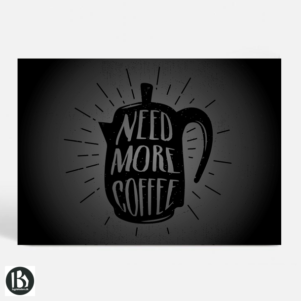 CoffeeCravings - K�kkenplakat - Livsstil