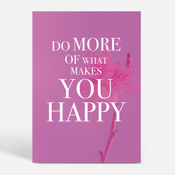 Do More - Pink - Citater