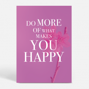 Do More - Pink - Citater