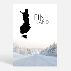 Landeplakat - Finland