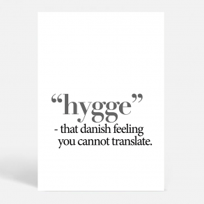 That Danish Feeling - Hygge - Plain - Citater