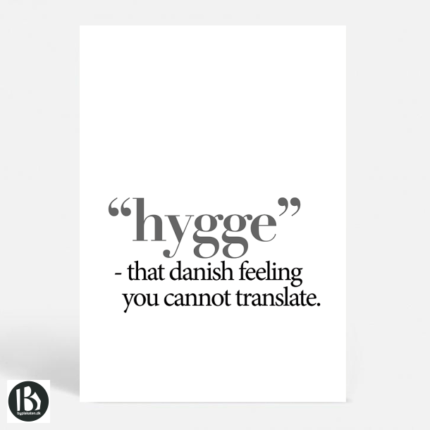 That Danish Feeling - Hygge - Plain - Citater