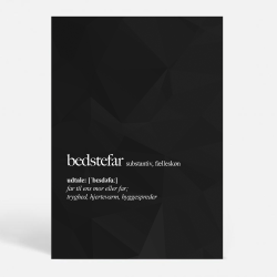 Bedstefar - Opslagsord (SORT) - Citater