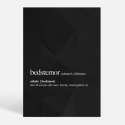 Bedstemor - Opslagsord (SORT) - Citater