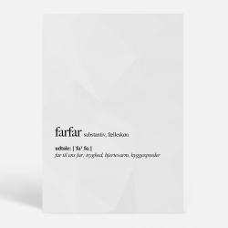 Farfar - Opslagsord (HVID) - Citater