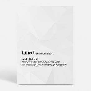 Frihed - Opslagsord (HVID) - Citater