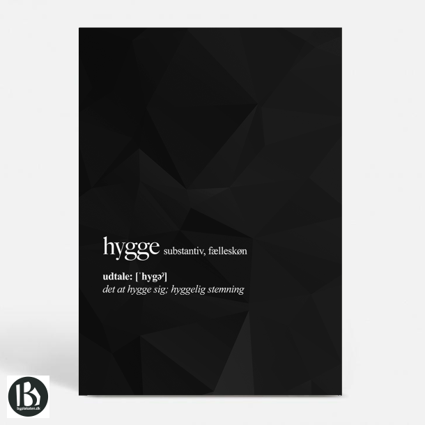 Hygge - Opslagsord (SORT) - Citater