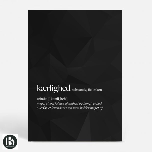 Krlighed - Opslagsord (SORT) - Citater