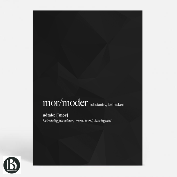 Mor - Opslagsord (SORT) - Citater