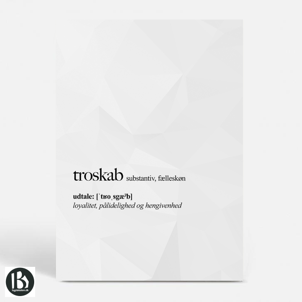 Troskab - Opslagsord (HVID) - Citater