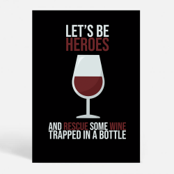 WINE HEROES - Sort - Livsstil