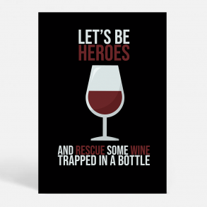 WINE HEROES - Sort - Livsstil