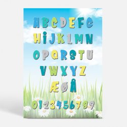 ABC plakaten - Sjove plakater - Dreng