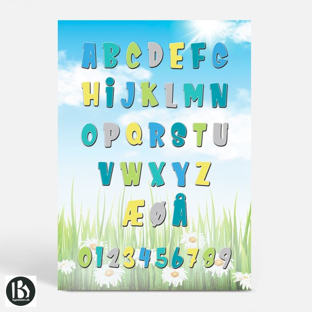 ABC plakaten - Sjove plakater - Dreng