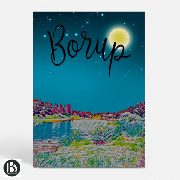 Borup (4140) - Kunstnerisk - by Night