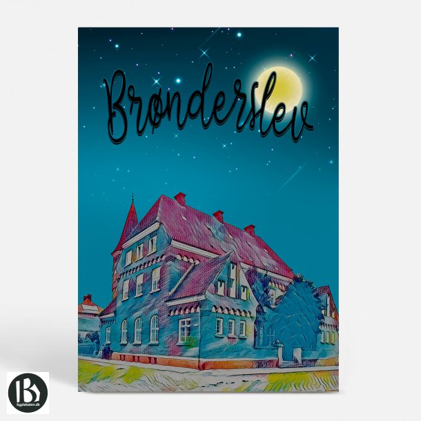 Brnderslev (9700) - Kunstnerisk - by Night v2