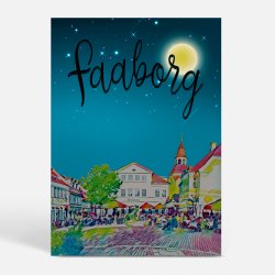 Faaborg (5600) - Kunstnerisk - by Night