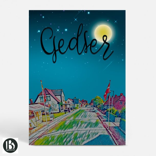 Gedser (4874) - Kunstnerisk - By Night