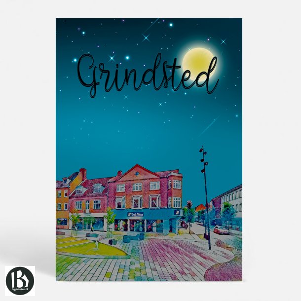 Grindsted (7200) - Kunstnerisk - by Night