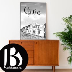 Give (7373) - Kunstnerisk - In Grey