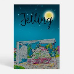 Jelling (7300) - Kunstnerisk - by Night