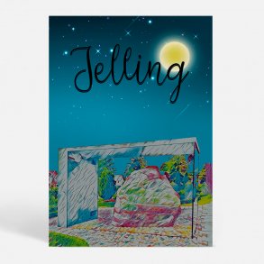 Jelling (7300) - Kunstnerisk - by Night
