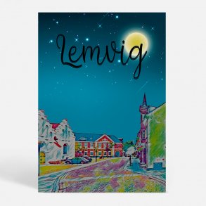 Lemvig (7620) - Kunstnerisk - by Night