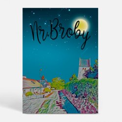 Nr. Broby (5672) - Kunstnerisk - by Night