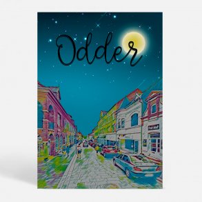 Odder (8300) - Kunstnerisk - by Night
