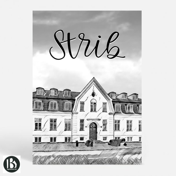 Strib (5500) - Kunstnerisk - In Grey