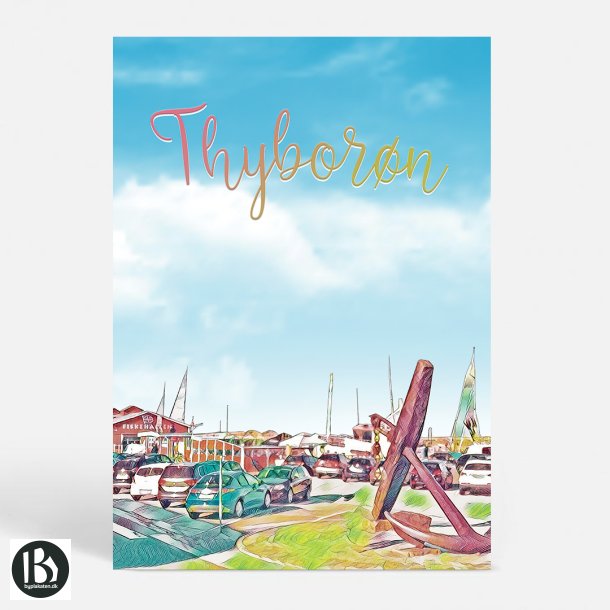 Thybor�n (7680) - Kunstnerisk - In Colors