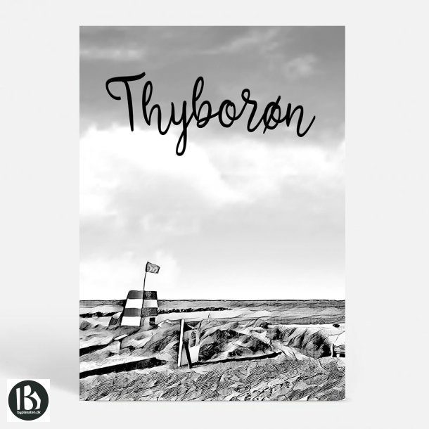 Thyborn (7680) - Kunstnerisk - In Grey v2