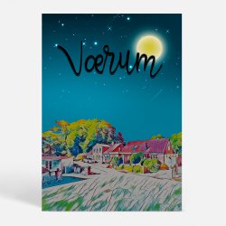 V�rum (8940) - Kunstnerisk - by Night