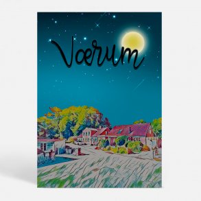 V�rum (8940) - Kunstnerisk - by Night