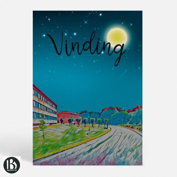 Vinding (7100) - Kunstnerisk - by Night