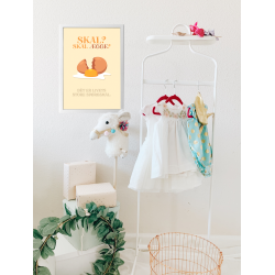 Livets store sprgsml - Sjove plakater