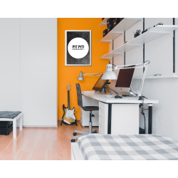 Pytplakaten - Hvid - Sjove plakater